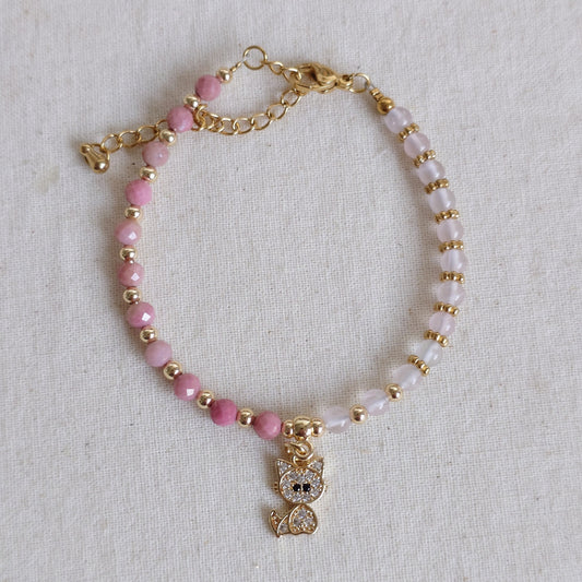 Purr-fect Love Cat Bracelet