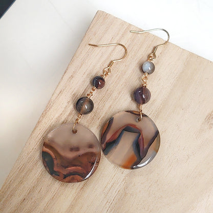 I Am Safe And Balanced: The Agate Dangles